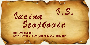 Vucina Stojković vizit kartica